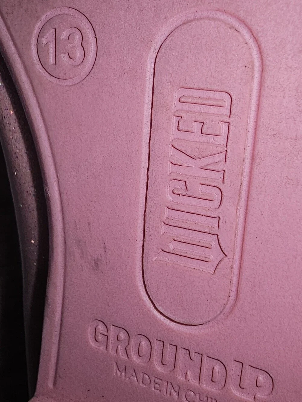 Grpund Up Girls' Pink Wicked Ballet Flats